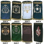 Classic Traditional Torah Mantles/Covers
