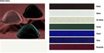 Bulk 4-Panel Velvet Kippot - No Imprinting