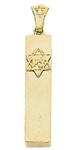 Mezuzah Star Square
