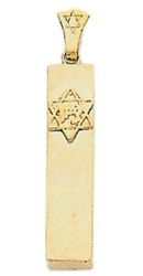 Mezuzah Star Square