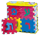 Aleph Bet Floor Mat / Puzzle