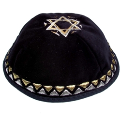 Velvet Star Kippah