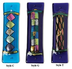 Fused Glass Mezuzah