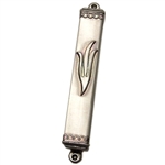 Pewter Mezuzah Case