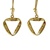 14K Solid Gold Ani Ledodi Mobius Earrings