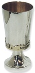 Jerusalem Sterling Silver Kiddush Cup by Bier