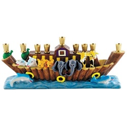 Noah's Ark Menorah