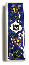 Armenian Ceramic Mezuzah Case