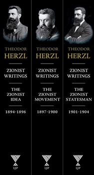 Theodore Herzl Zionist Writings 3 Volume Boxed Set