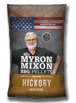20 lb bag of Myron Mixon Hickory Pellets for grills and smokers