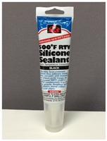 AW Perkins 500 Degree RTV Black Silicone Sealant #60