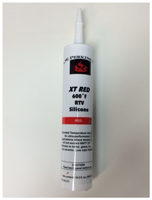 AW Perkins 600 Degree RTV Hi-Heat Red Silicone Sealant #71