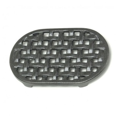 Minuteman Cast Iron Oval Lattice Trivet TWI-04