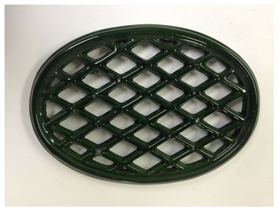 John Wright Majolica Green Lattice Trivet 033353