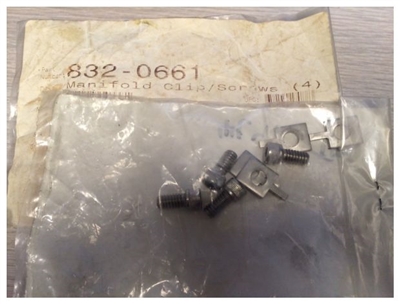 Quadrafire Manifold Clips / Screws 832-0661