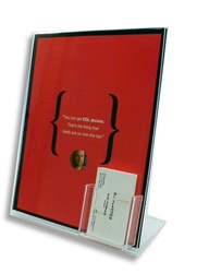 Combination Frame With Business Card Holder