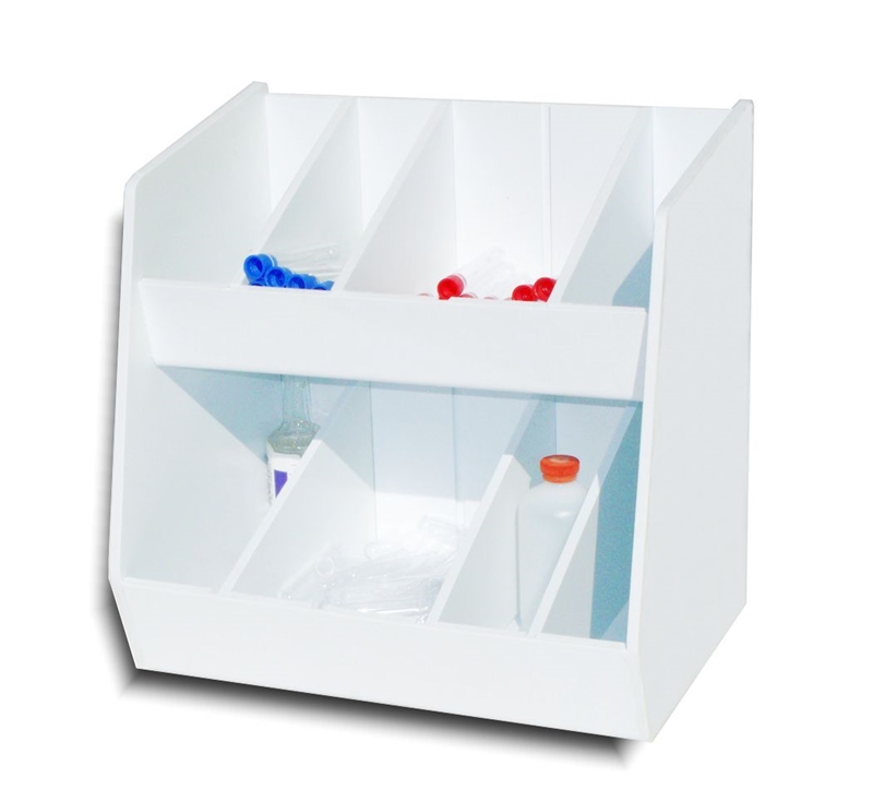 Adjustable Storage with Eight Bins