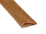 Flat Braid BARE Copper Wire 1/2" Ground Strap