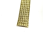 1/2" BRASS FLAT BRAID GROUND STRAP