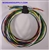 LOT (C) 16 AWG GXL HIGH TEMP AUTOMOTIVE POWER WIRE 8 STRIPED COLORS 15 FT EA