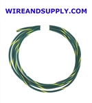 GXL 20 AWG AUTOMOTIVE WIRE GREEN W/ YELLOW STRIPE