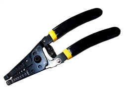 22-10G  YELLOW AND BLACK HANDLE WIRE HAND STRIPPER
