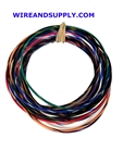 LOT (A) 16 AWG TXL HIGH TEMP AUTOMOTIVE POWER WIRE 8 STRIPED COLORS 5 FT EA