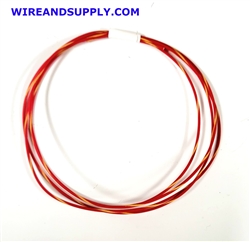 TXL 22 AWG AUTOMOTIVE WIRE RED W/ YELLOW STRIPE