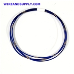 TXL 22 AWG AUTOMOTIVE WIRE BLUE W/ TAN STRIPE