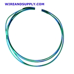 TXL 22 AWG AUTOMOTIVE WIRE GREEN W/ BLUE STRIPE