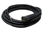 50' 1/0 EXCELENE WELDING CABLE LEAD WITH TWECO MPC FEMALE QUICK DISCONNECT W/ 1/2" COPPER TINNED LUG