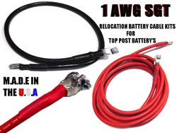 SGT Battery Relocation Kit, # 1 awg