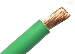 1/0  WELDING CABLE GREEN