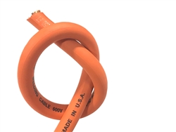 1/0 WELDING WHIP CABLE ORANGE