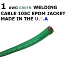 1 AWG WELDING CABLE GREEN