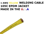 1 AWG WELDING CABLE YELLOW