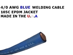 4/0  WELDING CABLE BLUE