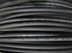 6 AWG CCI ROYAL EXCELENE WELDING CABLE BLACK