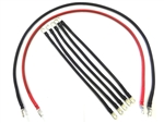4 awg CLUB CAR GOLF CART DS IQ BATTERY CABLE SET