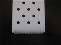 1003-274 POLYESTER PERFORATED 3-1/2"*111-1/4"