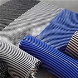 gray and blue rolls of VinTube draining mats