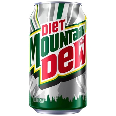 Diet Mountain Dew Can