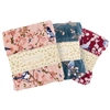 Floral Print Velvet Throw
