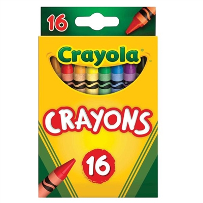 Crayola Crayons - 16 Count