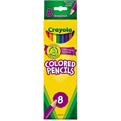Crayola Colored Pencils - 8 Count