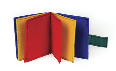 Book - Multicolor Mini Fabric