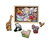 Magnetic Wooden Animals Set