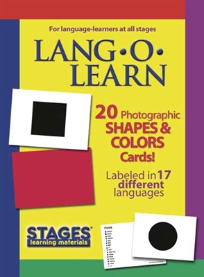 Lang-O-Learn Real Photo Flash Cards - Shapes & Colors