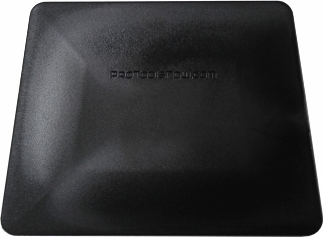 4" Black Hard Card