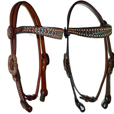 Alamo Mini Giraffe Western Headstalls